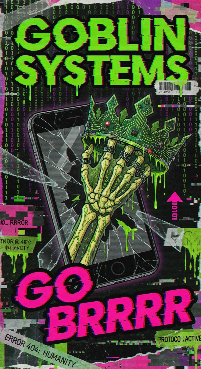 Goblin Systems server-room operative